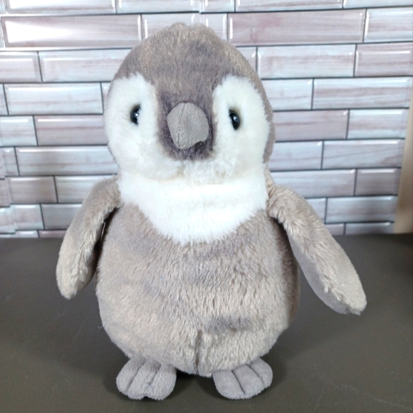 Destination Nation Other - •Destination Nation Realistic 🐧 Gray Stuffed Animal Plush